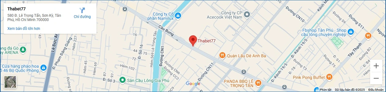 Bản đồ Thabet77 - Thabet88