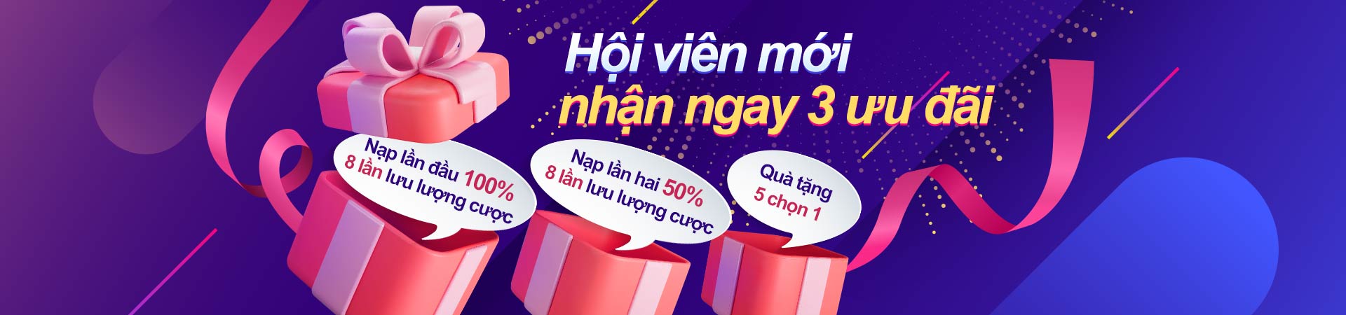 Ưu đãi thành viên mới Thabet